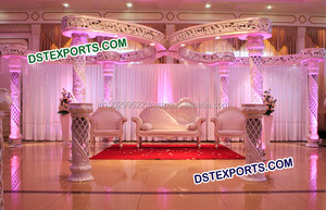 Mandalas DE BODA indio, conjunto de mandalas de fibra de estilo indio para boda - Product Image 3