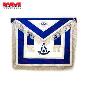 Tablier masonique ancien et maître, sans carré - Product Image 1