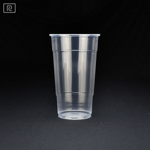 U-700Y PP, 24oz, 700ml, fábrica de impresión de vasos de plástico biodegradable - Product Image 3