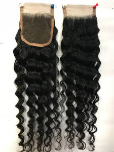 Venta al por mayor 28 pulgadas indio rizado vietnamita extensiones de cabello humano cutícula plana alineada Peluca de encaje paquete a granel Afro Natural - Product Image 4