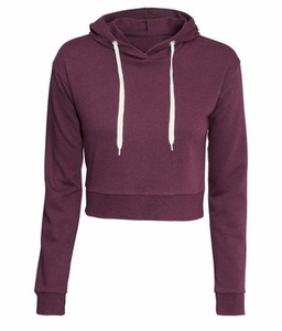 Sweat à capuche court d'hiver pour homme, confortable, coupe-vent, en polaire polyester/coton, imprimé numérique, logo personnalisé positionné à l'avant, idéal pour l'extérieur, rouge - Product Image 3