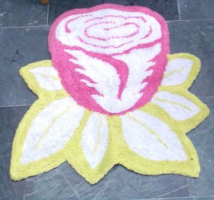 Promotional Machine Made Eco-Friendly Cotton <b>Printed</b> Bath Mats in Bulk <b>for</b> <b>Bathroom</b> Decor - Product Image 3