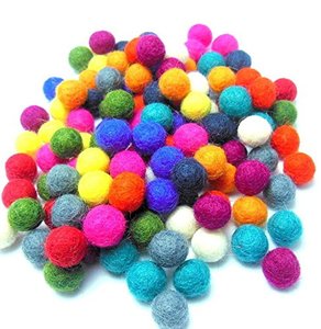 Alfombra de bola de fieltro de lana hecha a mano versátil de alta calidad al por mayor fabricante hogar sala de estar dormitorio Hotel viaje Picnic - Product Image 3