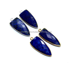 Lapis lazuli bleu couleur pointe de flèche en gros pierres naturelles cristal artisanat roches minéraux Reiki Feng Shui pendentif en pierres précieuses - Product Image 3