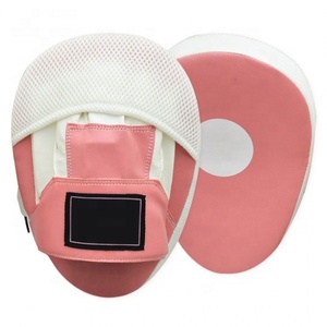 แผ่นซ้อมมวยแบบมืออาชีพ ทำจากหนัง PU ยาง ระบายอากาศได้ดี ทนทาน เป็นมิตรกับสิ่งแวดล้อม ปรับแต่งได้ สำหรับ MMA คิกบ็อกซิ่ง ฝึกซ้อมแขน - Product Image 4