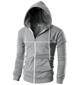 Sweat à capuche à manches longues pour homme, haut de gamme, coupe cintrée, léger, fermeture éclair, offre spéciale - Product Image 1