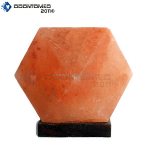 โคมไฟเกลือหิมาลัยธรรมชาติทำด้วยมือโคมไฟรูปเพชรตะเกียงเกลือ OdontoMed2011 - Product Image 1