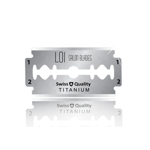 LOI titane DURABLADE suisse qualité jetable double tranchant lames de rasoir hommes inoxydable sécurité Salon de coiffure lame de rasage - Product Image 2