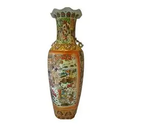Vas Bunga Antik Desain Modern dan Mewah Keramik Besar Vas Bunga Antik Harga Grosir Terbaik dari India