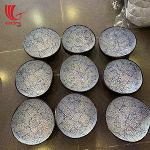 เคลือบด้านในชามมะพร้าวอินทรีย์ฝังเปลือกไข่ขายส่ง - Product Image 2