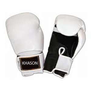 10OZ 12OZ GANTS DE BOXE EN CUIR PU GANTS D'ENTRAINEMENT DE BOX GAGNANT LOGO PERSONNALISÉ ET DESIGN ROSE BLEU BLANC - Product Image 3