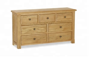 Conjunto de muebles de roble sólido Natural para dormitorio, armarios de almacenamiento de roble personalizados, muebles de estilo moderno para el hogar y la cocina - Product Image 2