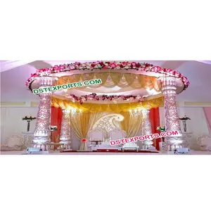 الهندي الزفاف شادي Mandap أحدث خيمة عُرس الصانع أفضل الهندي خيمة عُرس مجموعة الديكور