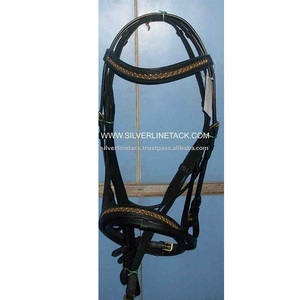 บังเหียนม้าหนังสำหรับขี่ม้า - Product Image 5