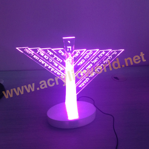 Pantalla de acrílico led bar/hotel/casa de acrílico led borde iluminado señal led luz signo - Product Image 1