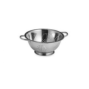Stainless Steel <b>Colander</b> Durable <b>Metal</b> Kitchen Tool - Product Image 1