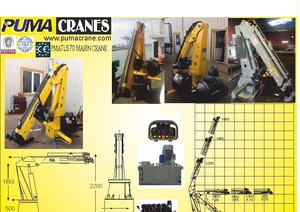 Grue Mobile de pont maritime, petit bateau, en promotion - Product Image 2