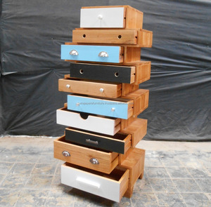 SOHO TOWER ZIGZAG <b>CHEST</b> of DRAWERS FURNITURE - Product Image 4