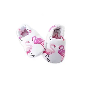 Gots Gecertificeerd Pasgeboren Baby Booties Uit India-Pasgeboren Slippers Nieuwe Mode Katoenen Baby Booties