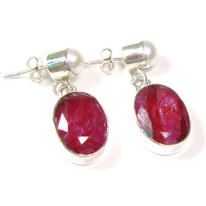 เครื่องประดับ925เงินสเตอร์ลิงต่างหูแบบทำด้วยมือของผู้หญิงอินเดียเครื่องประดับชัยปุระสำหรับผู้หญิงและเด็กผู้หญิง - Product Image 4