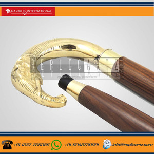 Bâtons de camping et de randonnée en laiton massif de haute qualité - Product Image 3