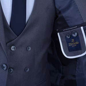 Venta caliente Slim Fit Italiano Nuevo Diseño Moderno Precio Personalizado Marca Lujo Elite elegante Hombres Traje Al Por Mayor barato - Product Image 3