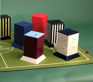 Tower <b>Socket</b> <b>USB</b> Extension <b>with</b> 13A Outlet - Product Image 3