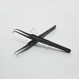 แหนบต่อขนตา,อุปกรณ์เสริมความงามแหนบต่อขนตาสแตนเลสติดฉลากส่วนตัว - Product Image 6