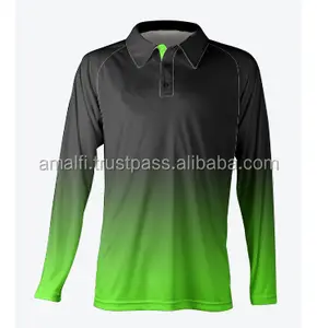 Maglia da Cricket a sublimazione, maglia da Cricket a mano piena Design personalizzato per uomo altri abbigliamento sportivo per adulti