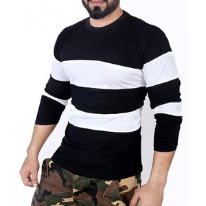 เสื้อยืดลายทางดีไซน์ล่าสุด - Product Image 2