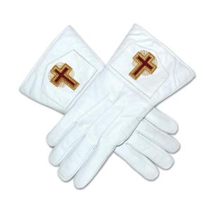 Guantes Masónicos 100% (BLANCOS) DE CUERO - Uso Diario Deportivo de Invierno, Cuero Suave - Product Image 6