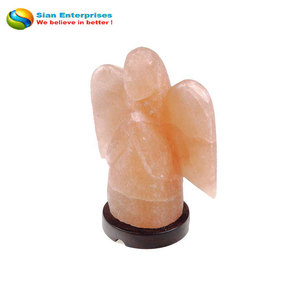 Rose Clair Illuminer Naturellement 100% Lampe au Sel Naturelle en Forme d'Animal de l'Himalaya de Sian Enterprises - Product Image 5
