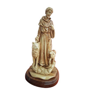 Estatua religiosa de Belén de madera de Olivo - Product Image 1