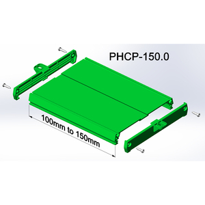 แผงพลาสติก108*155มม. กล่องต่อสายไฟประเภทผู้ถือ PCB สำหรับอุปกรณ์อิเล็กทรอนิกส์ - Product Image 4
