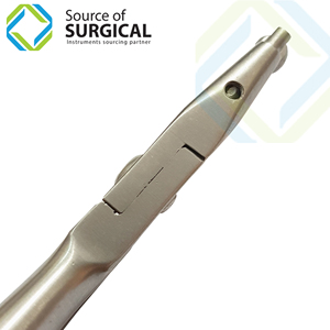 Pince orthodontique dissolvant manuel de bande en acier inoxydable enlèvement d'adhésif Base d'instrument chirurgical - Product Image 3