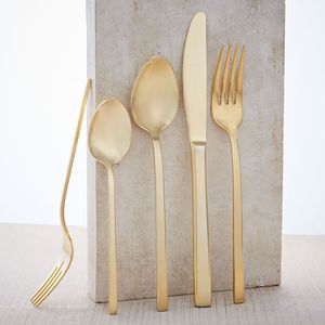 Juego de Cubiertos de Acero Inoxidable Elegante y de Lujo Sheeraz International, con Acabado Espejo, para Uso en el Hogar, Cocina y Fiestas - Product Image 3