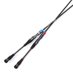 Canne à pêche OBSESSION Spinning et Casting M ML 2.1m 2.4m en carbone pour la pêche en eau salée au bar et au brochet - Product Image 1