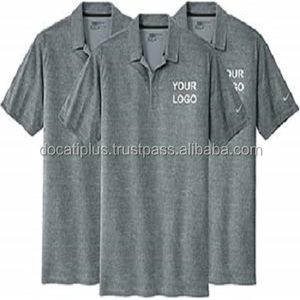 เสื้อโปโลสำนักงานสั่งทำโลโก้ปักตามต้องการสำหรับผู้ชาย - Product Image 1