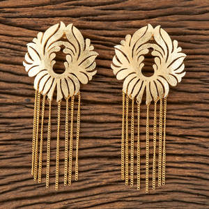 Imitation plaqué or Boucles D'oreilles À La Mode 9466 Or - Product Image 1