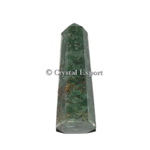 Obelisco de orgón Aventurina verde - Product Image 1