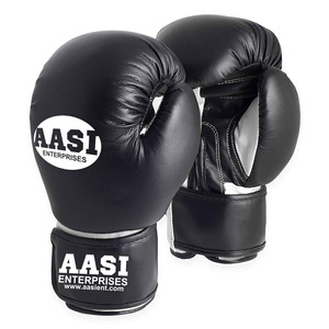 สีดำและสีขาวมวย MMA มวยที่มีโลโก้ที่กำหนดเอง - Product Image 2