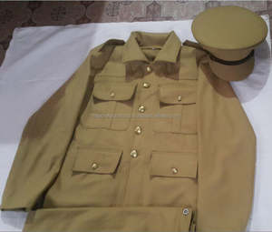 โรงงานผลิตใหม่ รับผลิตแบบ OEM ชุดเครื่องแบบทหารอังกฤษยุคสงครามโลกครั้งที่ 1 ลายพราง ทำจากขนสัตว์แท้ 100% คุณภาพสูง - Product Image 3