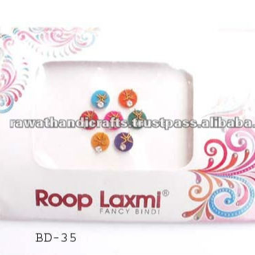 Indian Fashion Designer Classic Ladies Bindi Tikka Fancy Sticker Trendy  Forehead Diamond Adhesive Bindi Online Shopping