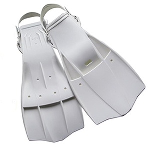 Scuba Swimming Freediving Equipment Soft Rubber Long Blade Fins - Product Image 1