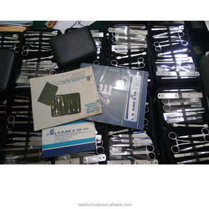 ชุดเครื่องมือผ่าตัดเหล็ก 14 ชิ้น สำหรับนักศึกษาแพทย์ พร้อมกล่องเก็บ ใช้ซ้ำได้ เหมาะสำหรับโรงพยาบาล ขายดี - Product Image 2