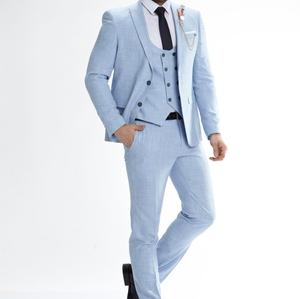 Slim fit men's <b>suit</b> 67% viscose two <b>button</b> turkish clothing, new production in Best Quality - Product Image 5