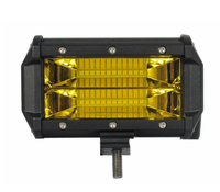 POD LED 72w lampe de travail à led blanche ambre lampe de travail à LED 4X4 lampe de travail à led 12v