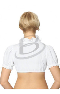 Blusa tradicional de manga corta para mujer, blusa de corte Regular - Product Image 2
