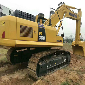 Pelle hydraulique d'occasion Komatsu PC360-8 36 tonnes Pelleteuse sur chenilles PC300 PC350 PC400 PC450 Offre Spéciale dans la cour de Shanghai - Product Image 2