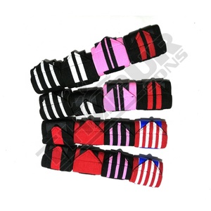 สายรัดข้อมือสำหรับเล่นกีฬาระบายอากาศได้ดีมีหลายสีโลโก้ยางพีวีซียกน้ำหนัก - Product Image 3